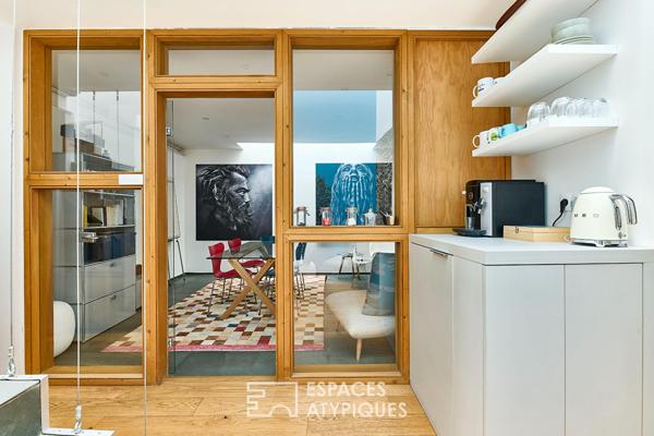 Loft d’architecte avec verrière – Quartier Saint-Georges