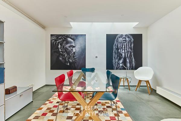 Loft d’architecte avec verrière – Quartier Saint-Georges