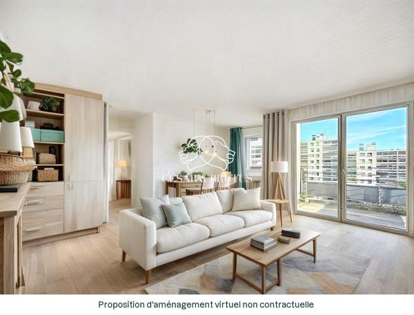 Appartement avec balcon et garage