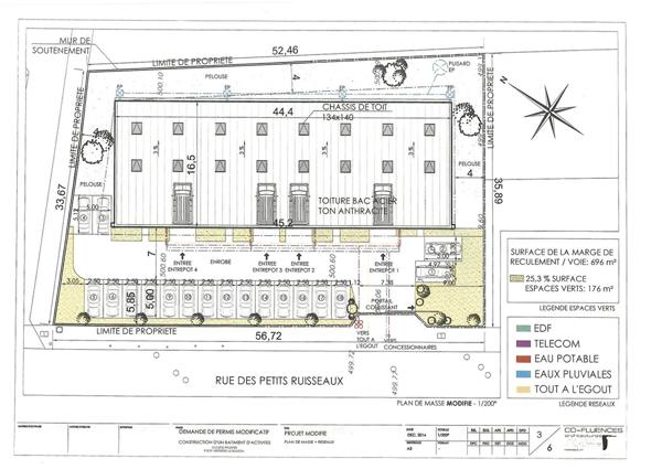Immeuble d'activités et de bureaux VERRIERES LE BUISSON 953.43 m²