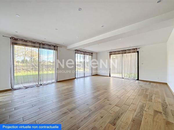 Maison récente de 2022 comprenant 4 chambres + bureau à vendre au Bignon