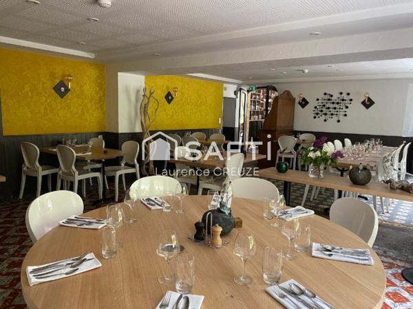 Hôtel restaurant Val de Cusance, 7 chambres, 2 salles de restaurant, terrasse, tuyé, vivier et 2 appartements