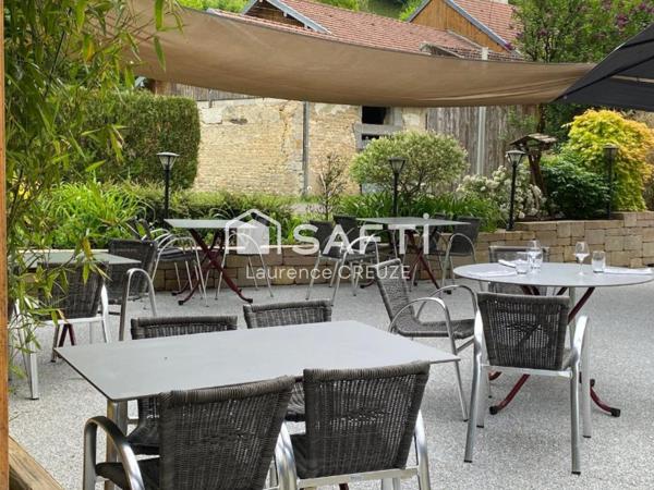 Hôtel restaurant Val de Cusance, 7 chambres, 2 salles de restaurant, terrasse, tuyé, vivier et 2 appartements