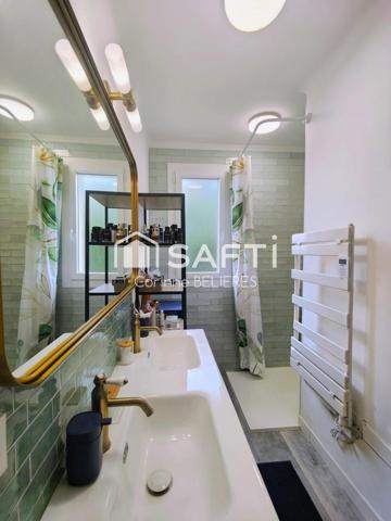 Maison T4 rénovée de 90 m² sur grand terrain clos 1988 m² – Montauban Sud