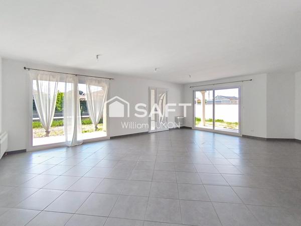 Maison récente de plain pied