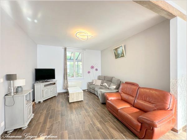 COURVILLE SUR EURE (28190) - Maison à vendre 160 m² - 5 chambres, garage, jardin, terrain 996 m²