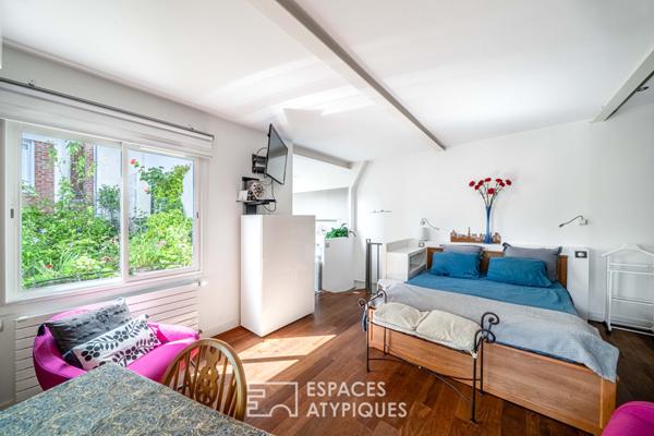 Maison sur un toit avec terrasse vue dégagée