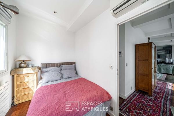 Maison sur un toit avec terrasse vue dégagée