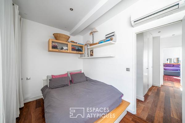 Maison sur un toit avec terrasse vue dégagée