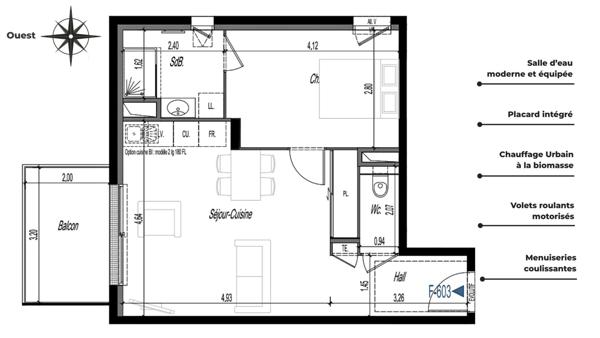 Appartement à vendre 2 pièces 46 m² Clermont-Ferrand