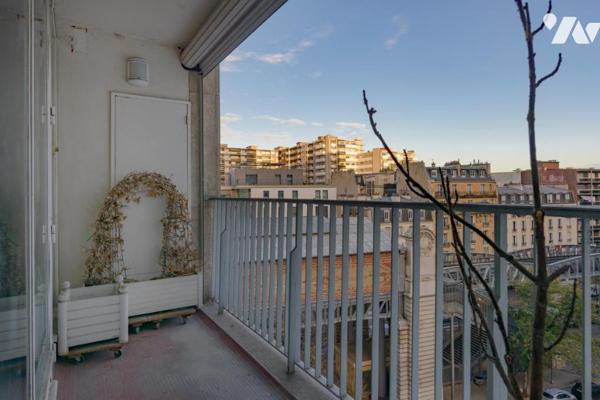 PARIS 15 / BIR-HAKEIM - APPARTEMENT FAMILIAL 6 PIÈCES AVEC LOGGIAS & VUE TOUR EIFFEL + PARKING