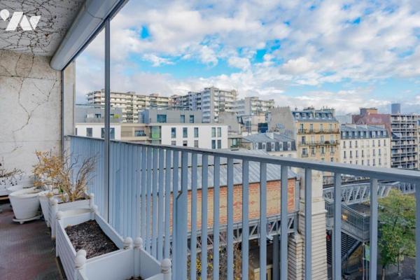 PARIS 15 / BIR-HAKEIM - APPARTEMENT FAMILIAL 6 PIÈCES AVEC LOGGIAS & VUE TOUR EIFFEL + PARKING