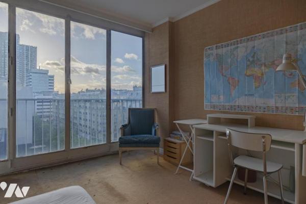 PARIS 15 / BIR-HAKEIM - APPARTEMENT FAMILIAL 6 PIÈCES AVEC LOGGIAS & VUE TOUR EIFFEL + PARKING