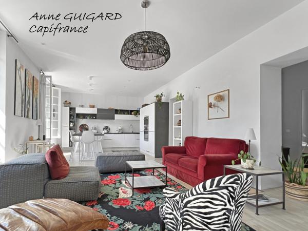 ANNECY (74) - Appartement 4 pièces de 107m² de style Belle époque avec garage, cave et greniers