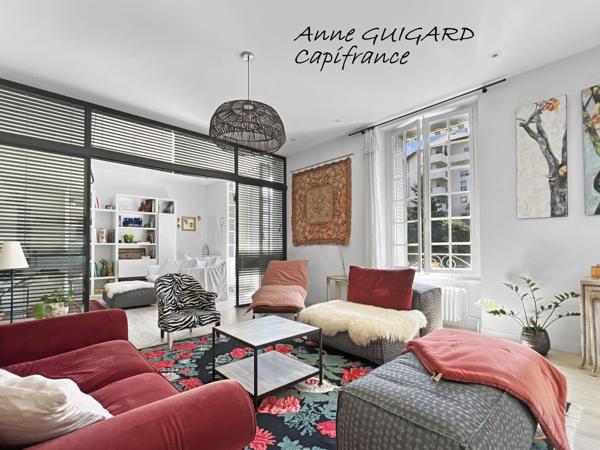ANNECY (74) - Appartement 4 pièces de 107m² de style Belle époque avec garage, cave et greniers