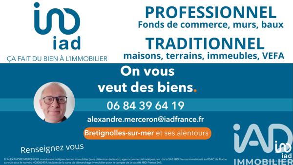 Immeuble à vendre 158 m² Saint-Gilles-Croix-de-Vie