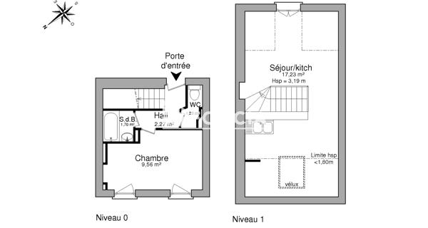 Location Appartement 2 pièces 30.43 m² - Pontoise 95300