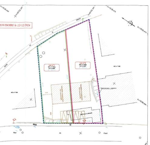 Centre ville de Breuillet terrain constructible de 478m²