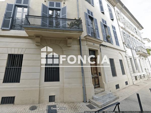 Location Studio 23.56 m² - 6 SQUARE DE LA BOUQUERIE Nimes 30000