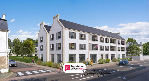 Appartement 4 pièces 81.30 m2 lumineux avec terrasse à Auray, Espace, calme et qualité de vie