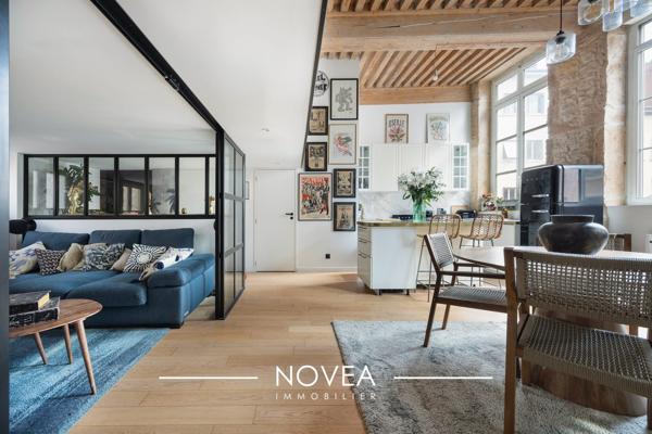 Appartement T3 de caractère – Croix-Rousse – 85,93 m² au sol