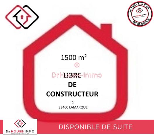 Terrain à vendre de 1 507 m²