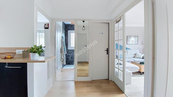 EXCLUSIVITÉ NANTES -  AMERICAINS / Appartement 3 pièces 53m2  exposép OUEST avec BALCON, cave et PARKING