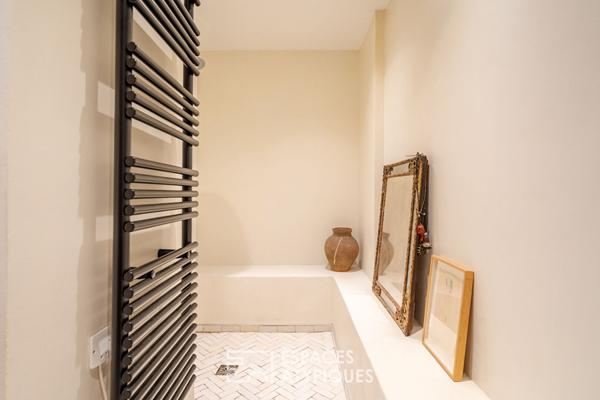 Loft rénové en dernier étage