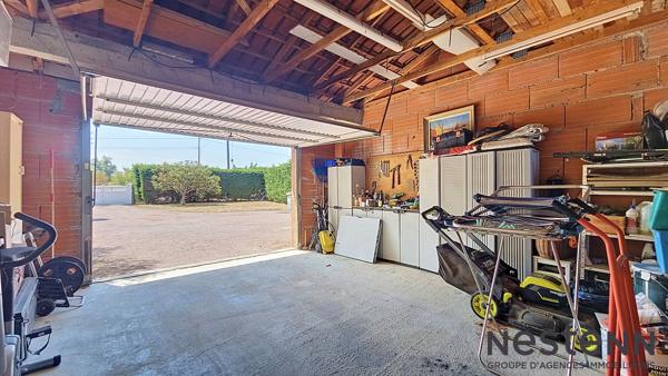 A Vendre Maison 3 Chambres, Jardin, Piscine et Garage à Carbonne sans vis-à-vis