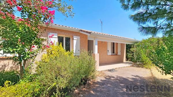 A Vendre Maison 3 Chambres, Jardin, Piscine et Garage à Carbonne sans vis-à-vis