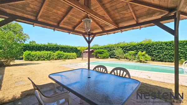 A Vendre Maison 3 Chambres, Jardin, Piscine et Garage à Carbonne sans vis-à-vis