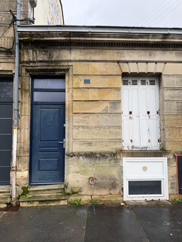 Bègles (33130) Maison à rénover de 70m2 sur parcelle d'environ 100m2