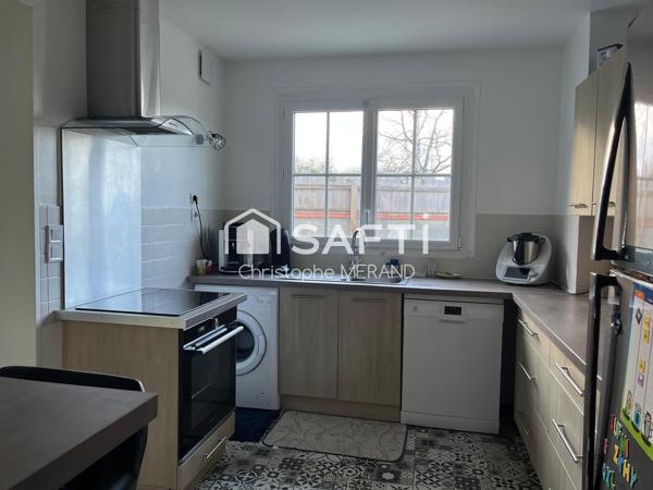 Maison familiale rénovée de 103 m² sur terrain clos de plus de 700 m²