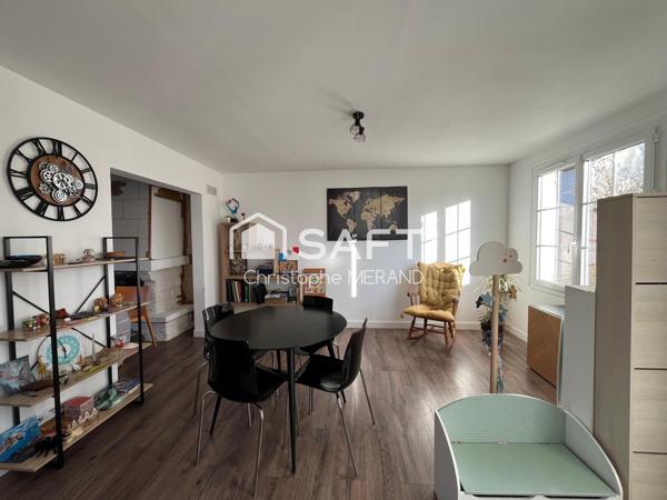 Maison familiale rénovée de 103 m² sur terrain clos de plus de 700 m²
