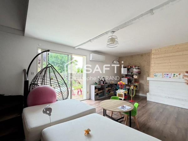 Maison familiale rénovée de 103 m² sur terrain clos de plus de 700 m²