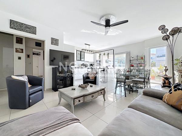 Cannes - 3P - 80m² - Terrasse - Garage - DPE A - Proche mer et commodités - Montfleury
