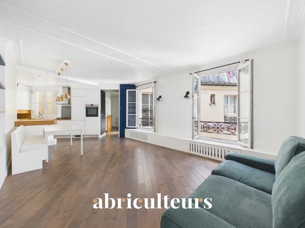 PARIS MONTMARTRE DUPLEX 3 PIÈCES 2 CHAMBRES 72 M2 2594 € Charges Comprises
