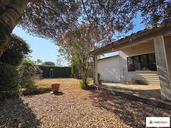 Jolie maison de plain-pied avec grand jardin. Loix