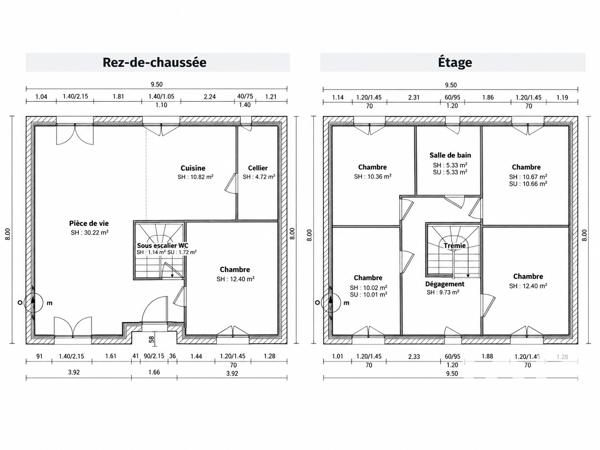 Terrain à vendre 327 m² Pierrelaye