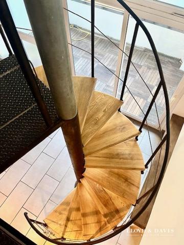Grenoble centre – Duplex esprit loft 112 m² – 3 chambres – terrasse  – DPE B
