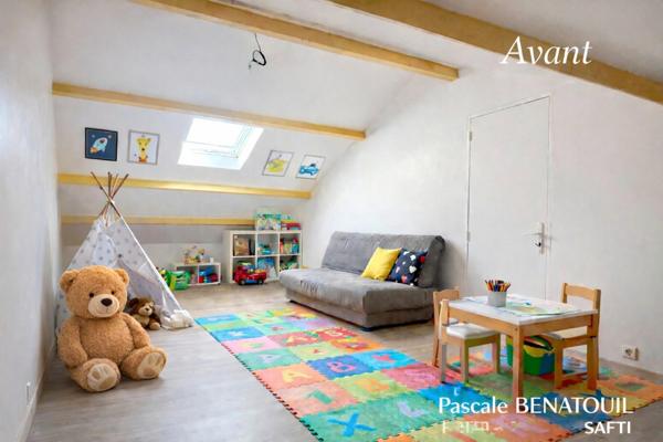 Jolie maison des années 50 de plain pieds, avec jardin