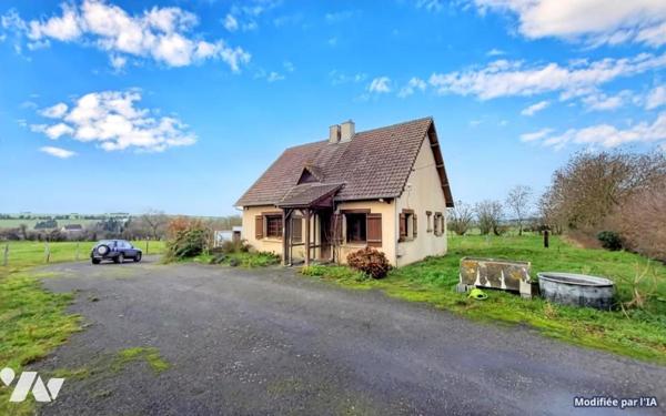 Maison plain pied terrain de 6205 m²