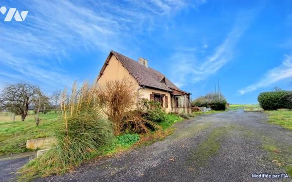 Maison plain pied terrain de 6205 m²