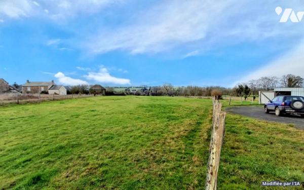 Maison plain pied terrain de 6205 m²