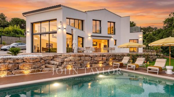 Maison familialle avec 4 chambres à louer proche Valbonne - Domaine privé