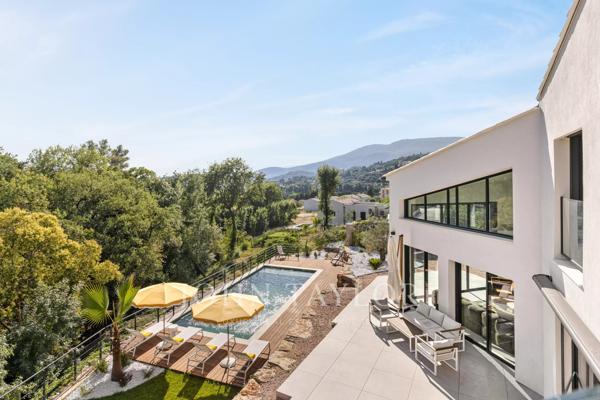 Maison familialle avec 4 chambres à louer proche Valbonne - Domaine privé