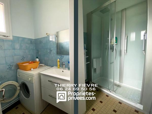 Beaumont En Véron 37420  -  Maison de 5 pièces , 3 chambres, sur un terrain de 1082 m2