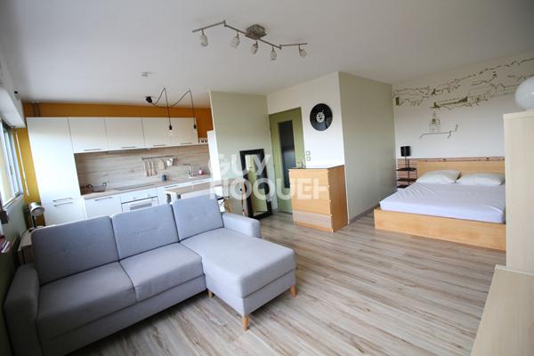 Studio 34 m², place de parking