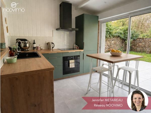 Charmante maison en pierre 3 chambres + bureau avec jardin exposé ouest sans vis-à-vis