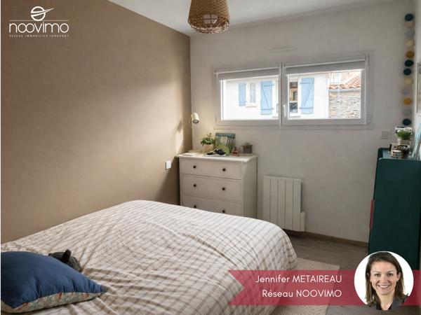 Charmante maison en pierre 3 chambres + bureau avec jardin exposé ouest sans vis-à-vis